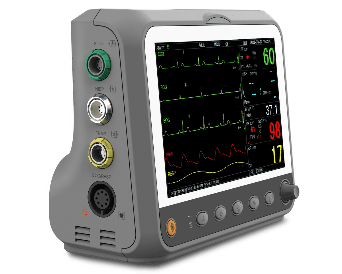 Hospital Medical Vital Signs Cardiac Multi Parameter Patient Blood Pressure  Monitor - China Medical Equipment, Medical Supply