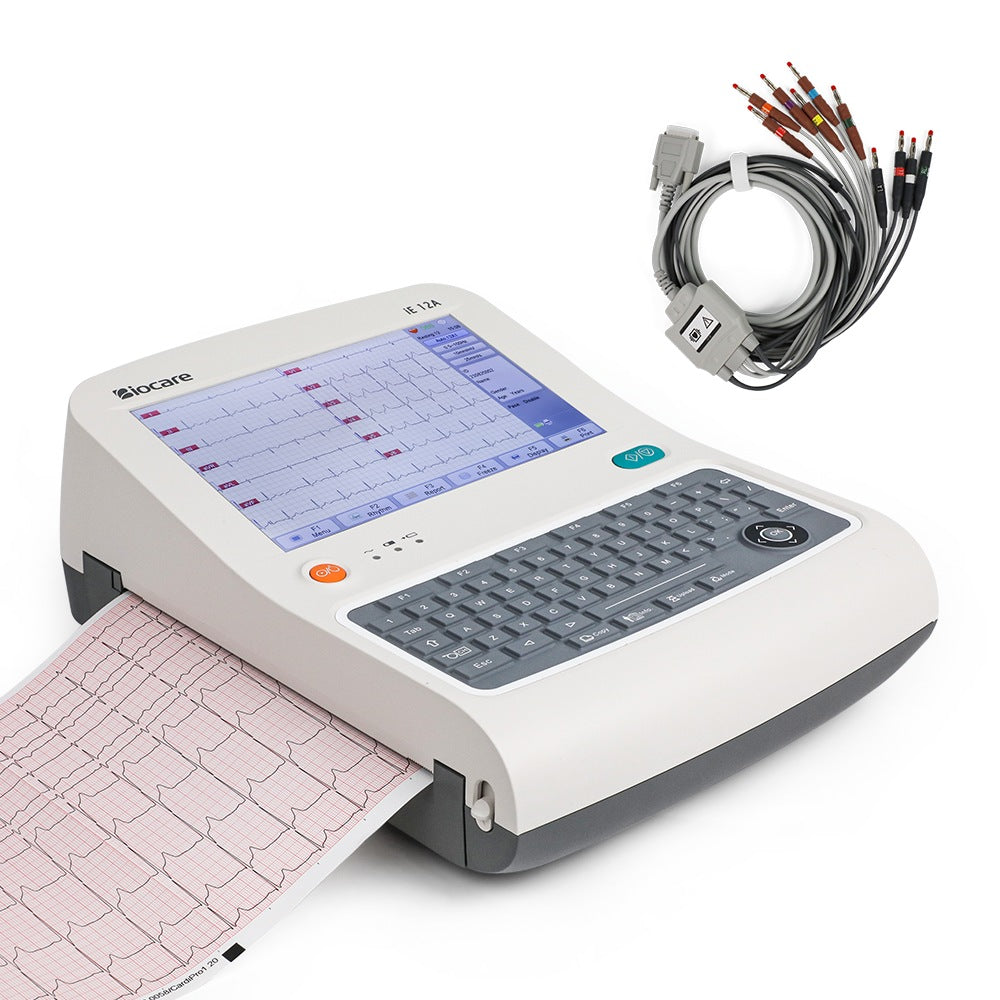 Compact and portable 12-Lead ECG Machine for professional usage ... Portable 12 lead ecg machine