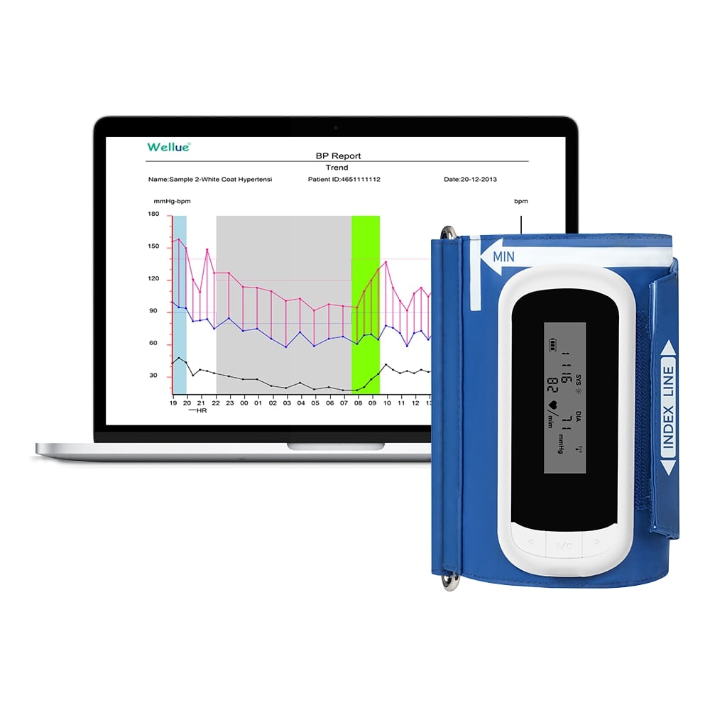 24 Hour ABPM For Clinics Ambulatory Blood Pressure Monitor With PC 24 Hour ABPM For Clinics Ambulatory Blood Pressure Monitor With PC