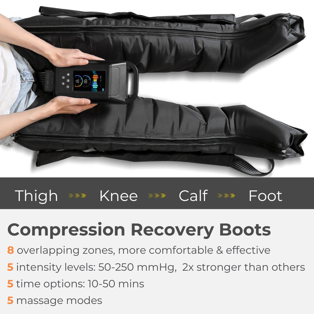 (未使用･未開封品)LEGEND OF LEMNEAR 8-Zone Compression Leg Massager for Pain Relief & Recovery