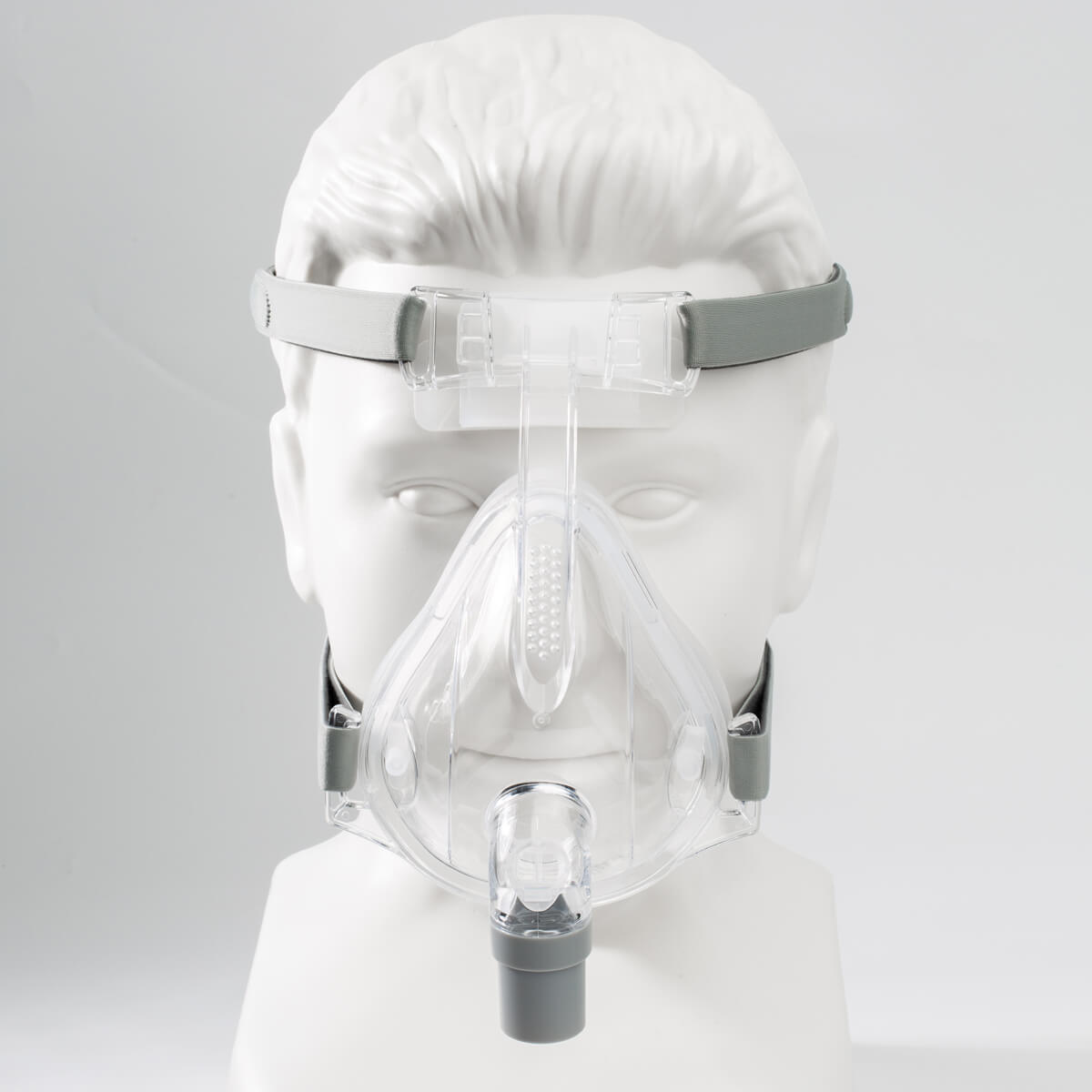 Wellue iBreeze Full Face Mask for beards, con un cojín de silicona suave y un ajuste amplio para un sellado CPAP seguro con vello facial