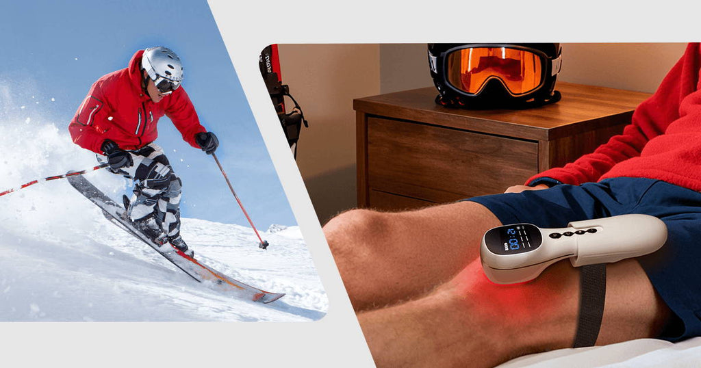 Courbatures après le ski ? Comment accélérer la récupération grâce à la thérapie laser à froid et à l’électrostimulation transcutanée (TENS) ?