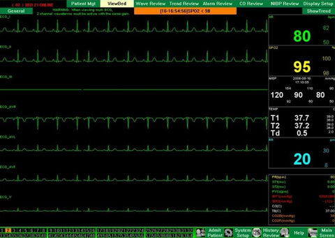 Central Station Software for 12-Inch Patient Monitors