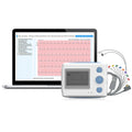 Monitor Holter de ECG de 12 derivaciones con análisis de IA