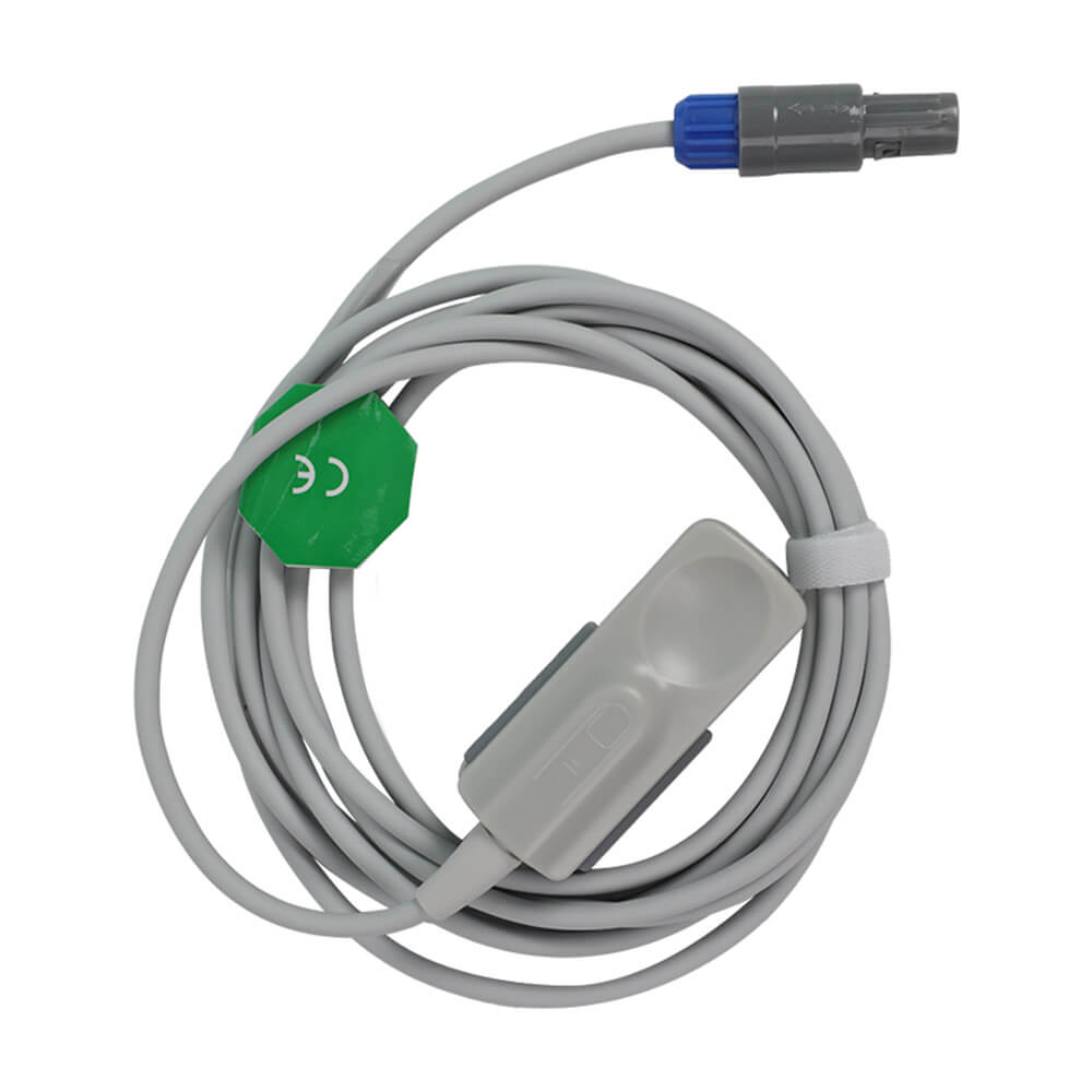 SpO2 Probe of the 7 Inch Portable Vital Signs Patient Monitor. It ...