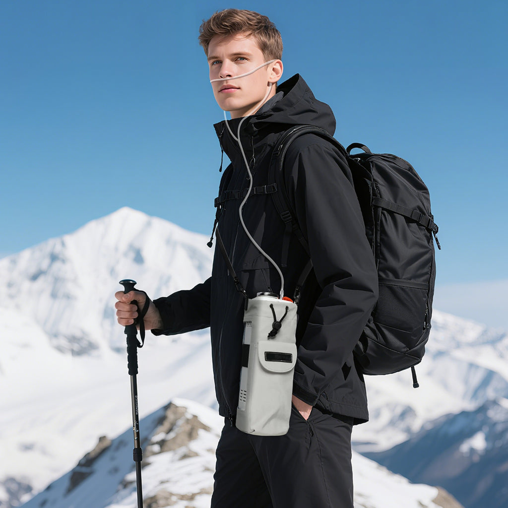 Mini concentrador de oxígeno portátil Wellue para viajes