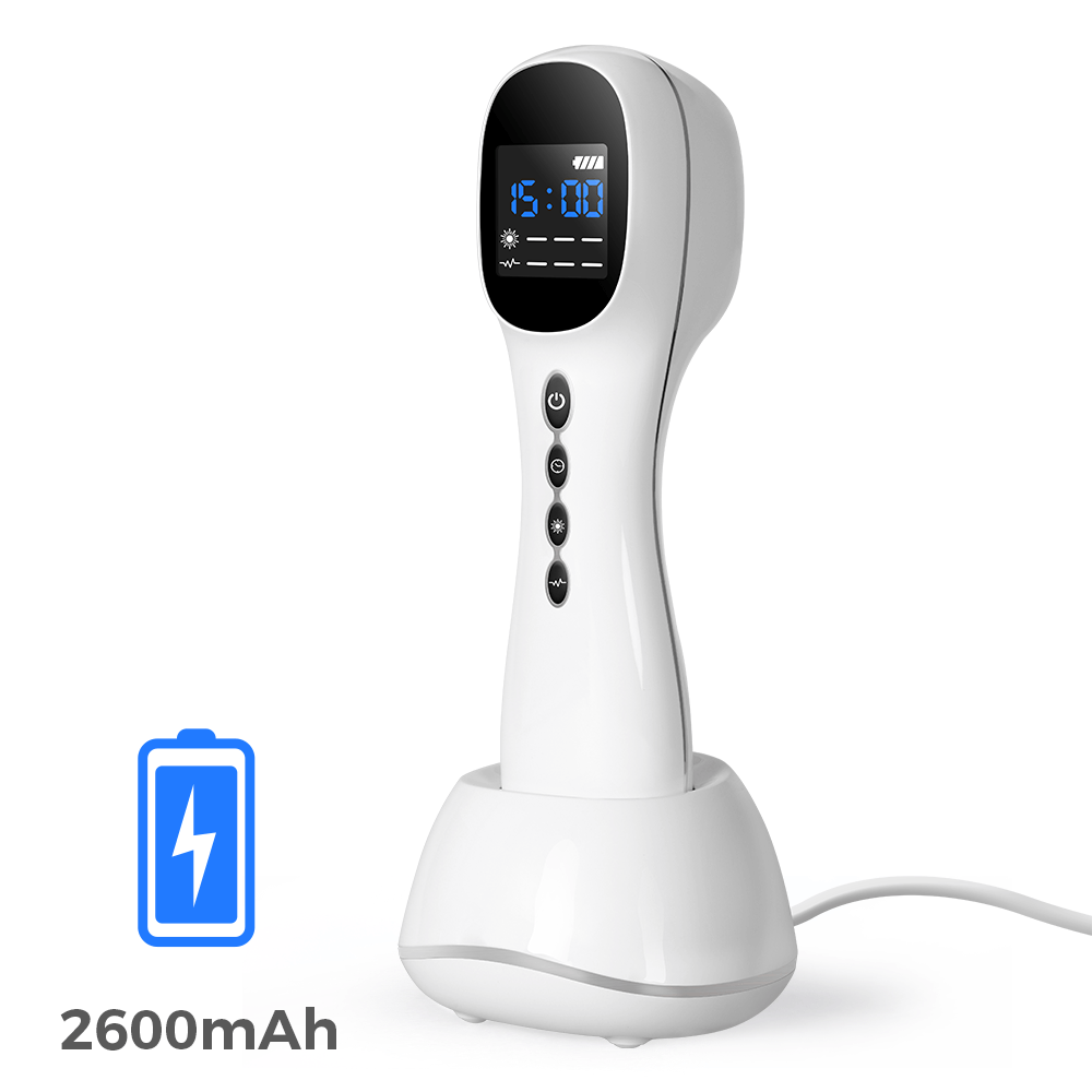 Dual therapy laser and TENS device for comprehensive pain relief and muscle recovery