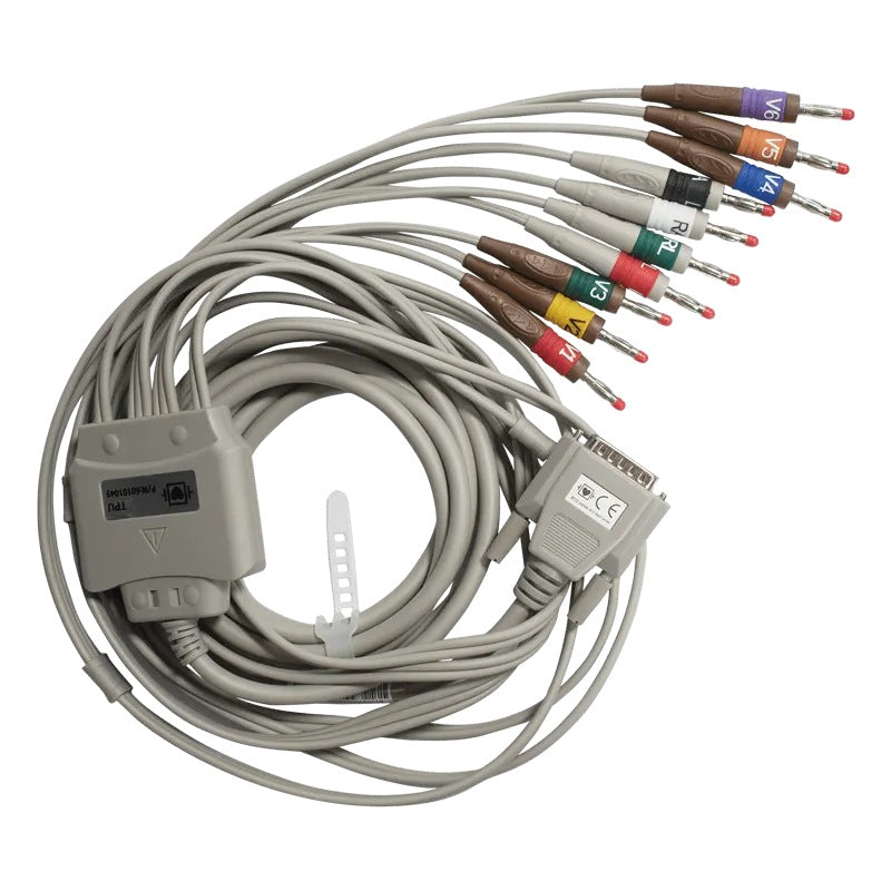 Portable 12-Lead ECG Machine for Professional Usage. 3-Channel EKG ...