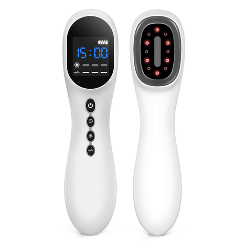Laser Pain Relief Device with TENS for targeted pain relief, reducing muscle and joint discomfort