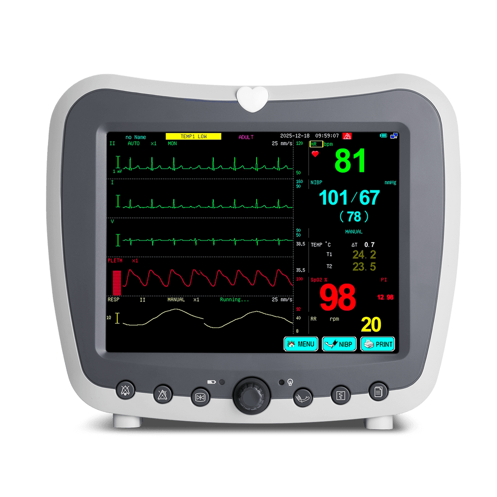 Heal Force Prince 180-B Moniteur électrocardiogramme portable avec Heal Force Prince 180-B Moniteur électrocardiogramme portable avec