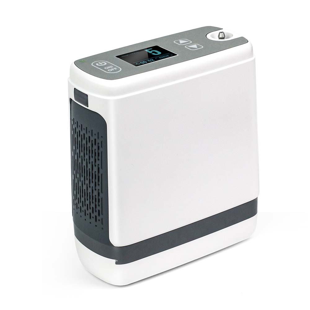 Portable Oxygen Concentrator (Pulse Flow) with Up to 5.5-Hour Battery ...