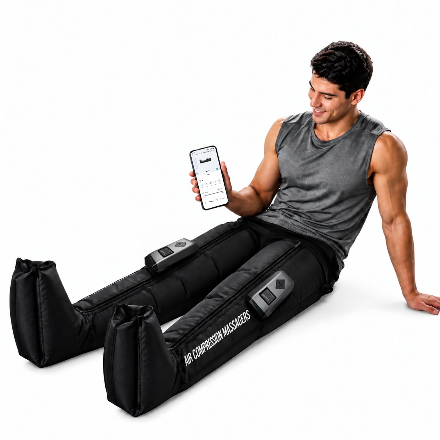 wellue wireless compression boots for fast recovery