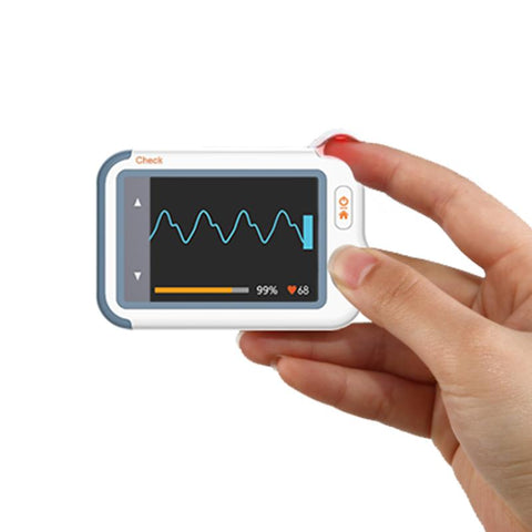 شاشة Checkme ™ Lite EKG مع مقياس التأكسج