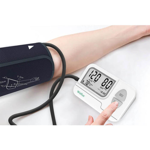 Upper Arm Blood Pressure Monitor with Oximeter. Automatic Periodic  Measurement of BP. Android & iOS App. – Wellue