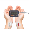 monitor de electrocardiograma de mano