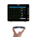 مسجل تخطيط القلب wellue يعمل على مدار 24 ساعة وشاشة لمس مراقبة المريض